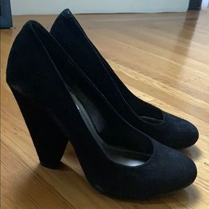 Steve Madden Pumps - Black, thick heel